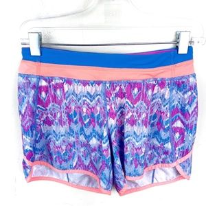 Lululemon Ivivva Girls Relay Multicolored shorts